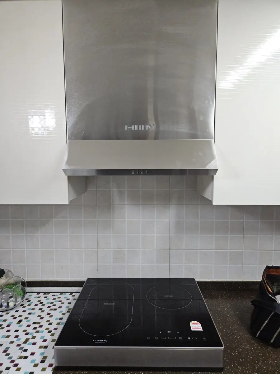 하츠환풍기 통후드 교체 시공 사진 111