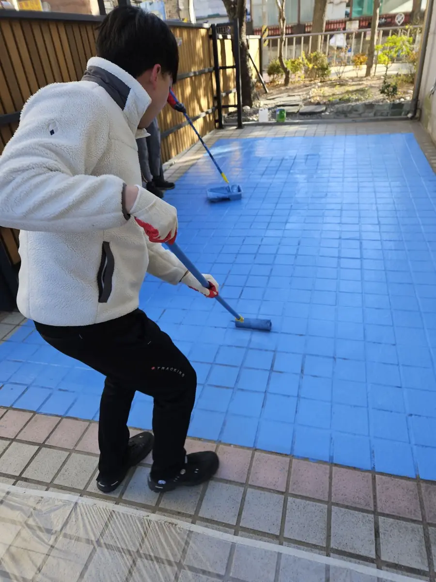 주차선규격 주차선페인트시공 반드시 시공 사진 37