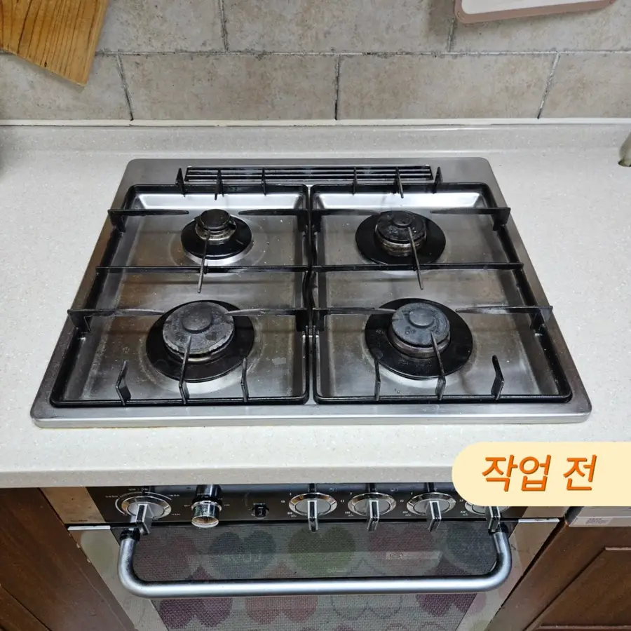 안성 가스레인지 교체 신소현동 가스쿡탑 고장 당일설치업체 — 시공 후