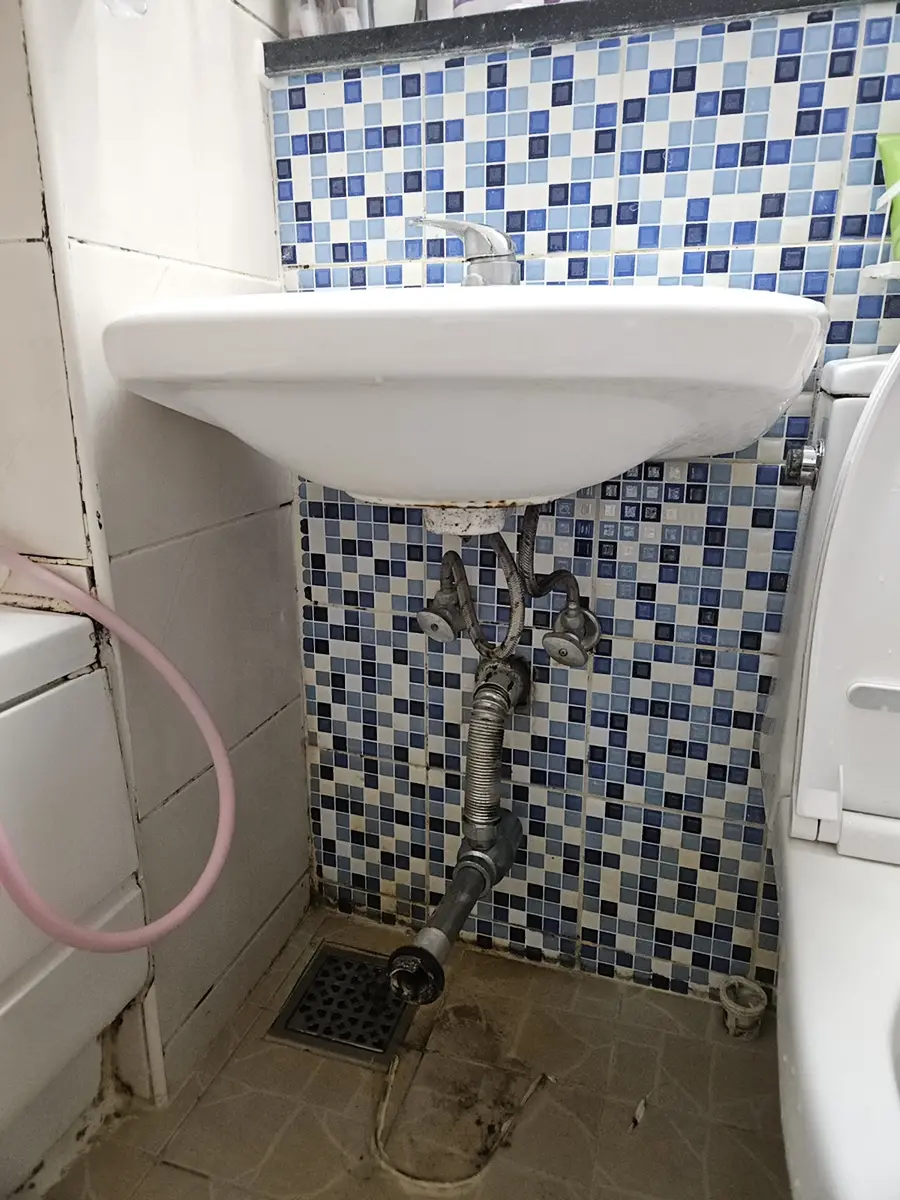 용인 세면대 배수관 팝업 교체 배관 하수구 · 용인시 아파트 시공 사진 30