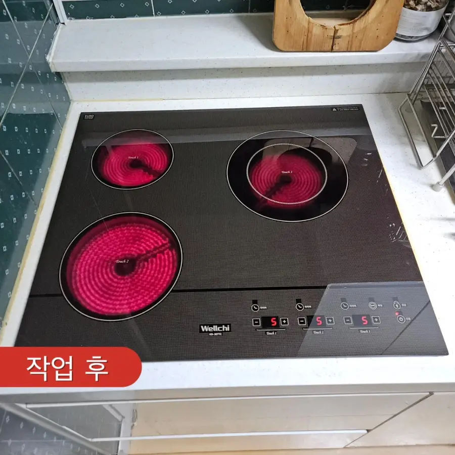 시흥 인덕션교체 안켜짐 하이라이트고장 시흥시 아파트 시공 사진 12